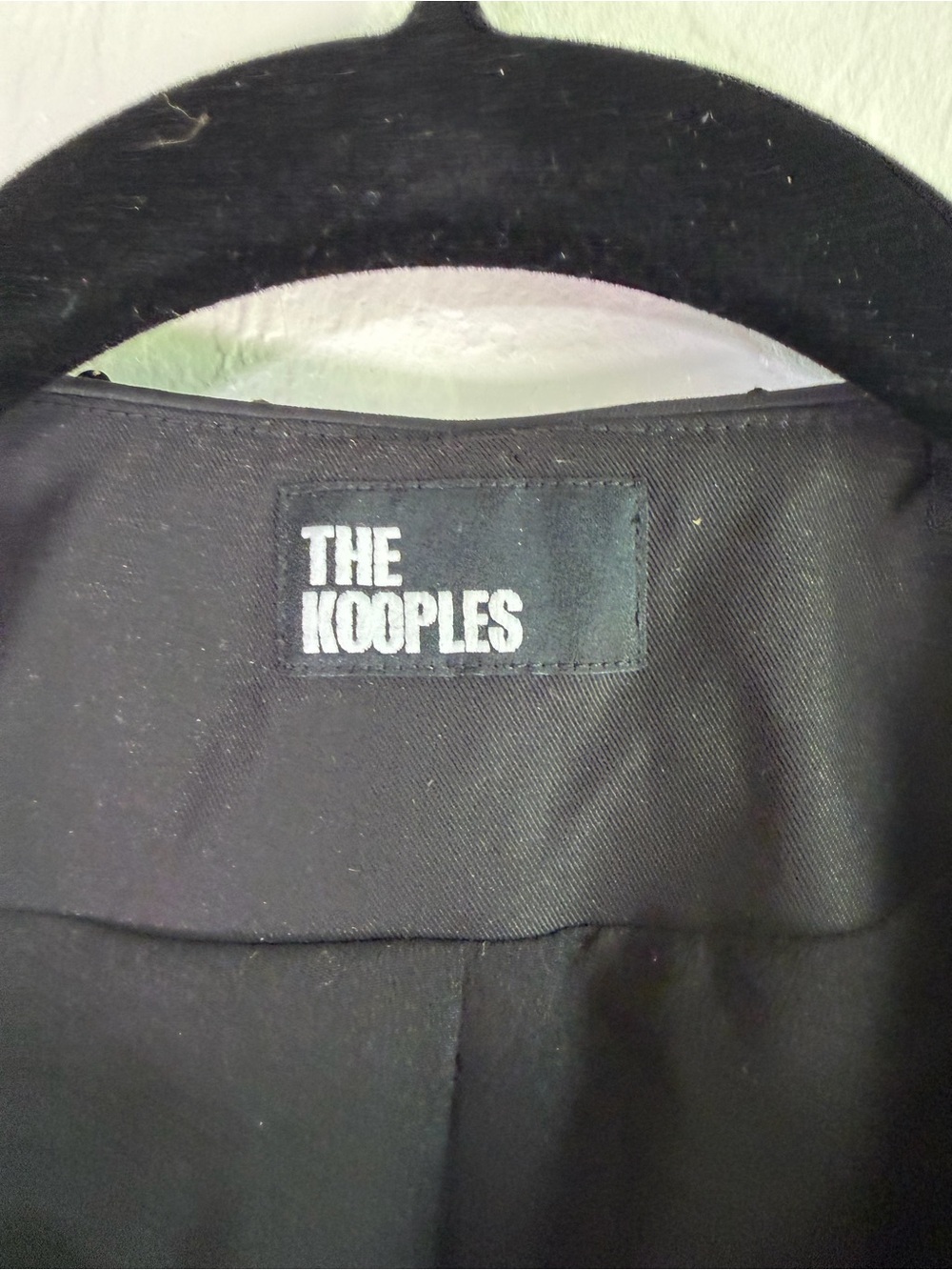 NWT The Kooples crop Sequin-embellished round-neck short woven jacket sz small - Picture 5 of 9